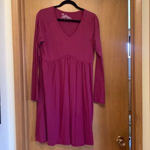 Cute Sahalie Dress in Berry Red